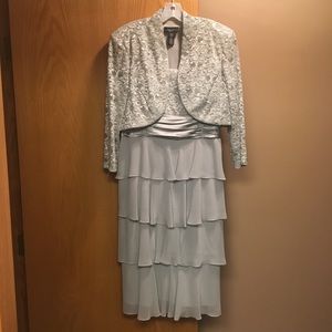 Ladies Grey Gown